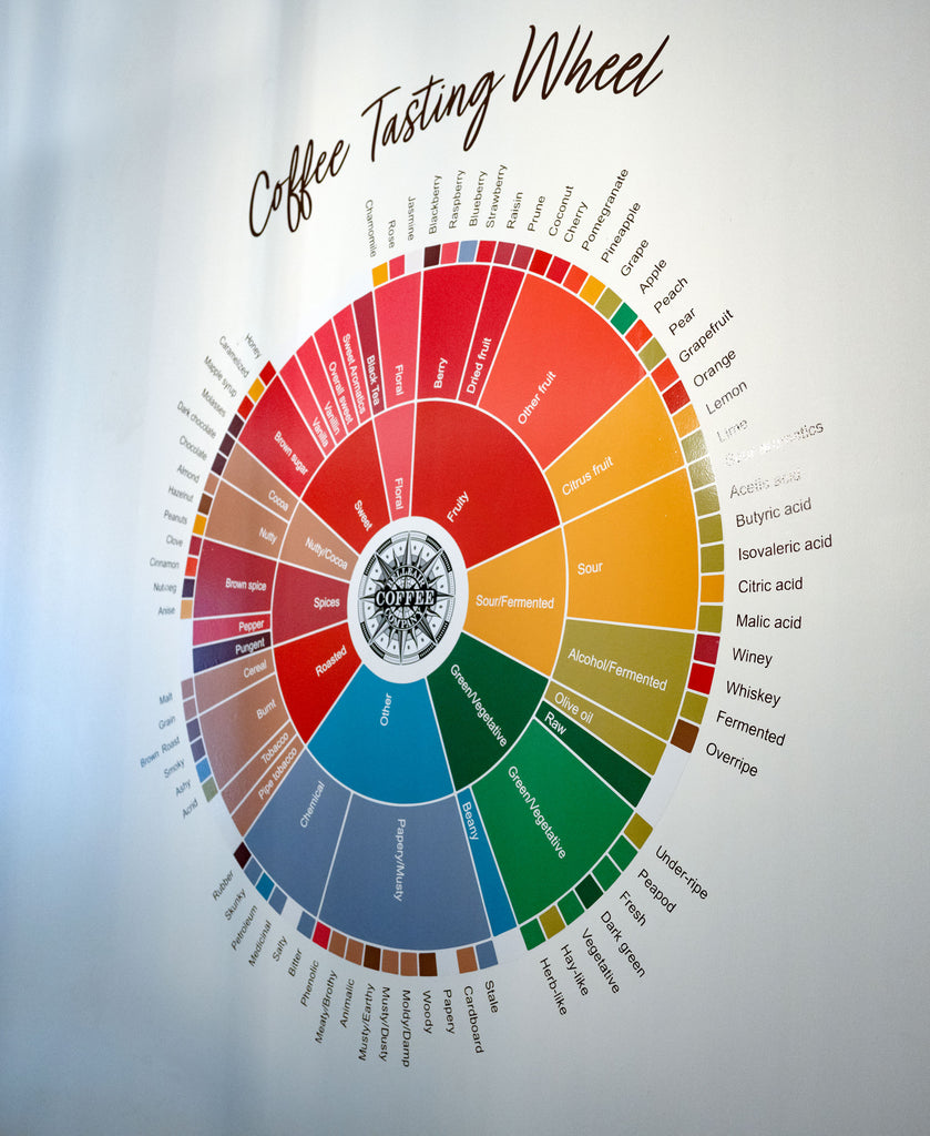 Exploring the Coffee Tasting Wheel: Unveiling the Nuances of Small Batch, Specialty Grade, and Lighter Roast Coffees