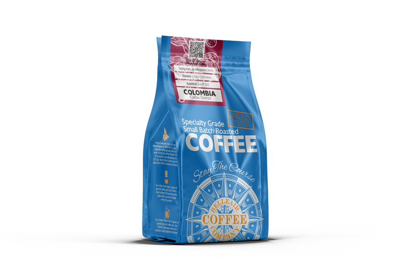 Specialty Grade, Whole Bean Colombian Coffee